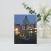 Wassertaxi Venedig, Italien Postkarte (Stehend Vorderseite)