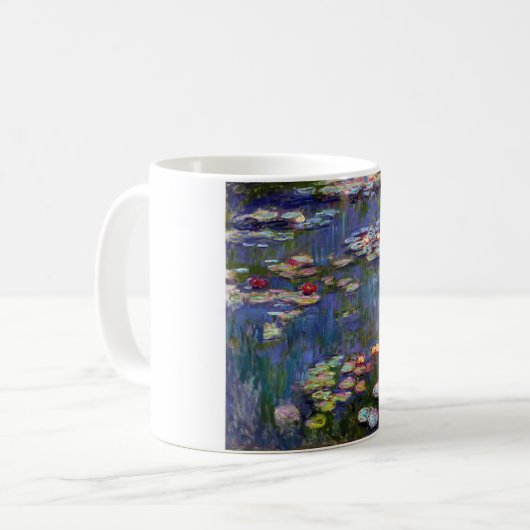 Wasserteich, Monet Kaffeetasse (Vorderseite Links)