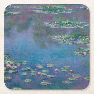 Wasserteich, Monet Rechteckiger Pappuntersetzer