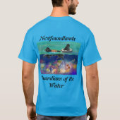 Wassertest Schwarzes Newf 2024T - Shirt (Rückseite)