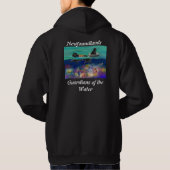 Wassertest Schwarzfisch 2024 Hoodie (Rückseite)