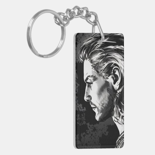 Wassertiefer Schlüsselanhänger (Vorderseite links)