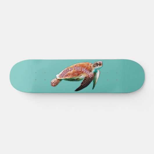 Wassertier Skateboard (Horizontal)