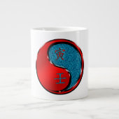 Wassertiger Jumbo-Tasse (Vorderseite)