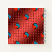 Wassertiger Notizblock (Rückseite)