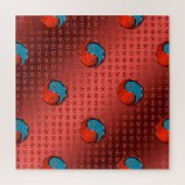Wassertiger Puzzle (Vertikal)