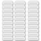 Wassertracker x 30 Aufkleber - Planner-Aufkleberpa (Vorderseite)