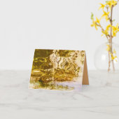 Wassertraumkarte Karte (Gelbe Blume)