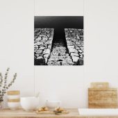 Wassertreppen Poster (Küche)