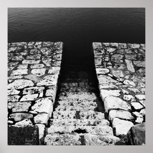 Wassertreppen Poster (Vorne)
