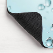 Wassertröpfchen Aqua-Mauspad Mousepad (Ecke)