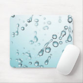 Wassertröpfchen Aqua-Mauspad Mousepad (Mit Mouse)