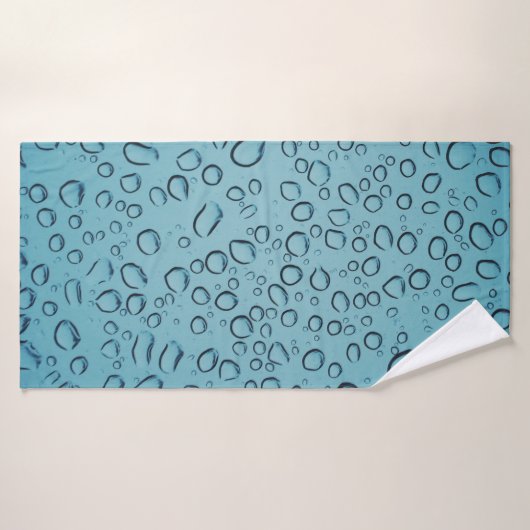 Wassertröpfchen Badehandtuch (Badehandtuch)