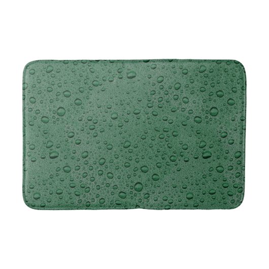 Wassertröpfchen Badematte (Vorderseite)