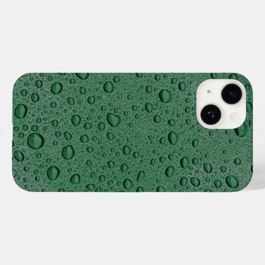 Wassertröpfchen Case-Mate iPhone Hülle (Rückseite (Horizontal))