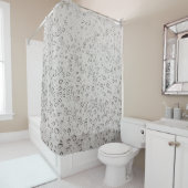 Wassertröpfchen Duschvorhang (Beispiel)