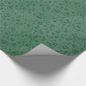 Wassertröpfchen Geschenkpapier (Ecke)