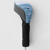 Wassertröpfchen in Wassertreiber Beste Golf Headcover (angewinkelt)