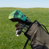 Wassertröpfchen in Wassertreiber Beste Golf Headcover (In SItu)