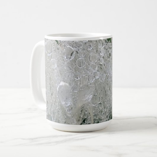 Wassertröpfchen Kaffeetasse (Vorderseite Links)