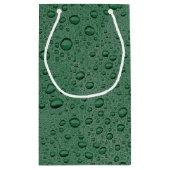 Wassertröpfchen Kleine Geschenktüte (Rückseite)