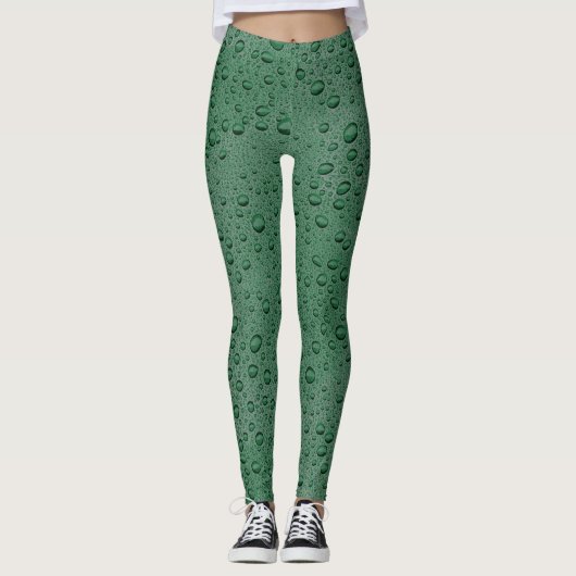 Wassertröpfchen Leggings (Vorderseite)