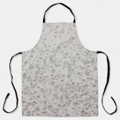 Wassertröpfchen Schürze (Vorderseite)