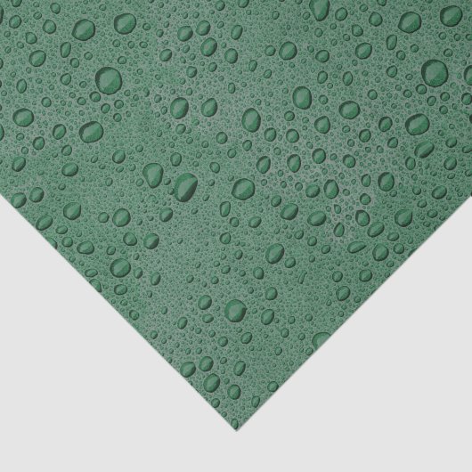 Wassertröpfchen Seidenpapier (Ausschnitt)