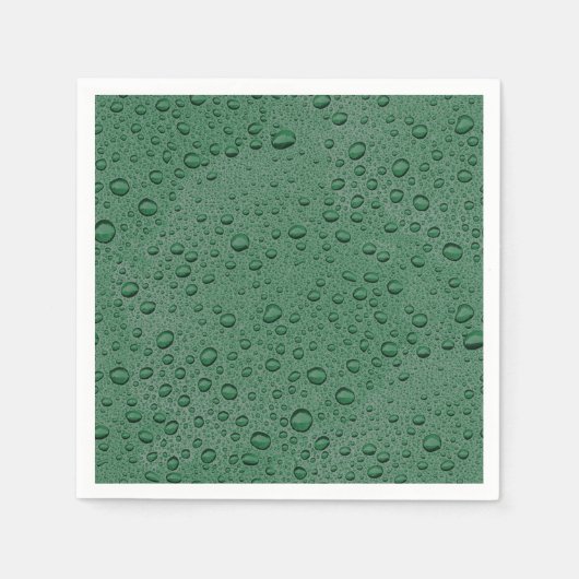 Wassertröpfchen Serviette (Vorderseite)