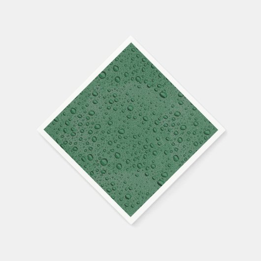 Wassertröpfchen Serviette (Ecke)