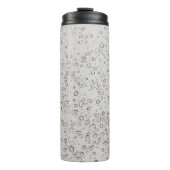 Wassertröpfchen Thermosbecher (Vorderseite)