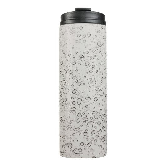 Wassertröpfchen Thermosbecher (Vorderseite)