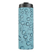 Wassertröpfchen Thermosbecher (Vorderseite)