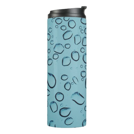 Wassertröpfchen Thermosbecher (Nach links gedreht)