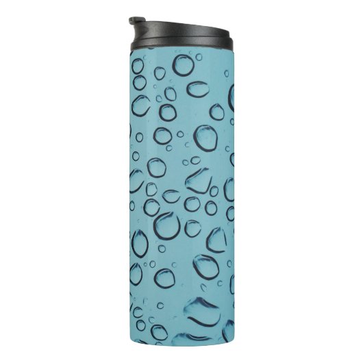 Wassertröpfchen Thermosbecher (Nach rechts gedreht)