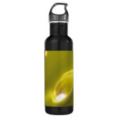 Wassertropfen 1 edelstahlflasche (Vorderseite)