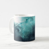 Wassertropfen an Glasfenstern Kaffeetasse (Vorderseite Links)