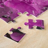 Wassertropfen auf einer Blume, Kalifornien Puzzle (Seite)