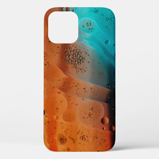Wassertropfen auf Glasplatte Case-Mate iPhone Hülle (Rückseite)