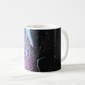 Wassertropfen auf Glasplatte Kaffeetasse (VorderseiteRechts)