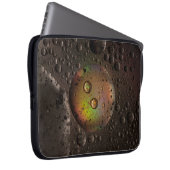 Wassertropfen auf Glasplatte Laptopschutzhülle (Vorne Rechts)