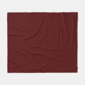 Wassertropfen auf Krimsonmetall Fleecedecke (Vorderseite (Horizontal))