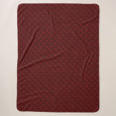 Wassertropfen auf Krimsonmetall Sherpadecke (Vorderseite)