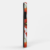 Wassertropfen auf niedlichen Mohnblumen Case-Mate iPhone Hülle (Hinten/Rechts)