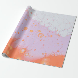 WASSERTROPFEN AUF ROTER OBERFLÄCHE GESCHENKPAPIER