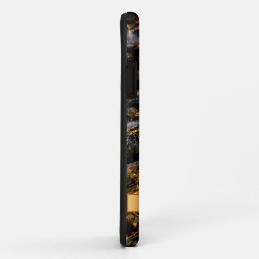 Wassertropfen auf Sand-Monogramm-Iphone-Fälle Case-Mate iPhone Hülle (Hinten/Rechts)