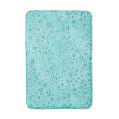 Wassertropfen Badematte (Vorderseite Vertikal)