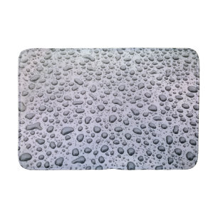 Wassertropfen Badematte