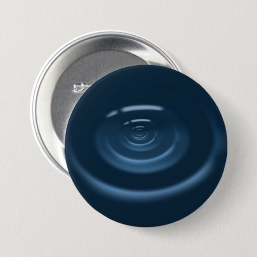 Wassertropfen Button (Vorne & Hinten)