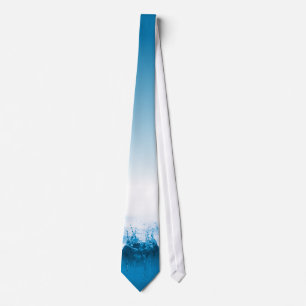 Wassertropfen Designer Krawatte